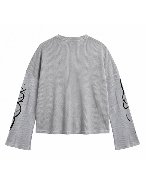 Good Things Take Time Waffle Tee - Image 4