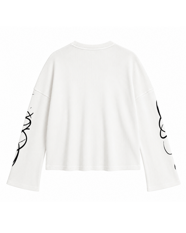 Good Things Take Time Waffle Tee - Image 2