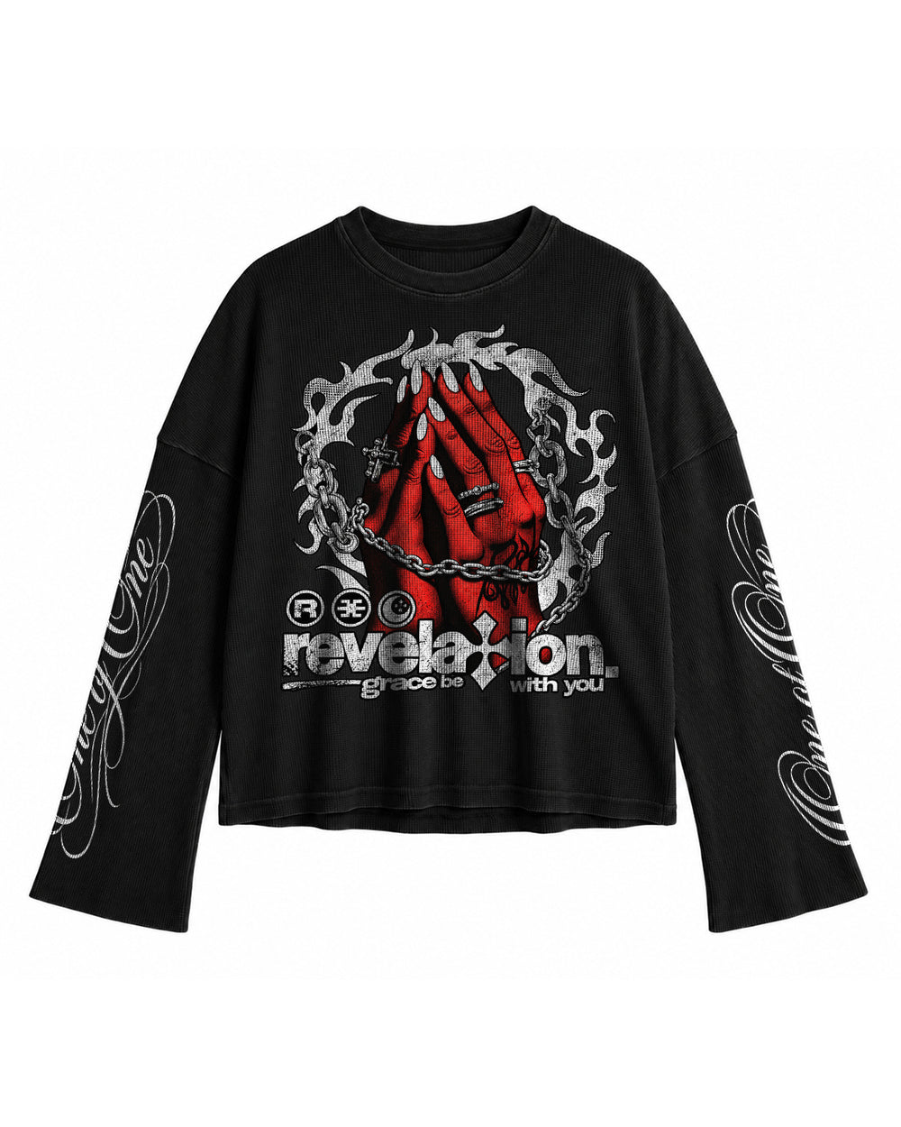 Revelation Hands Waffle Tee