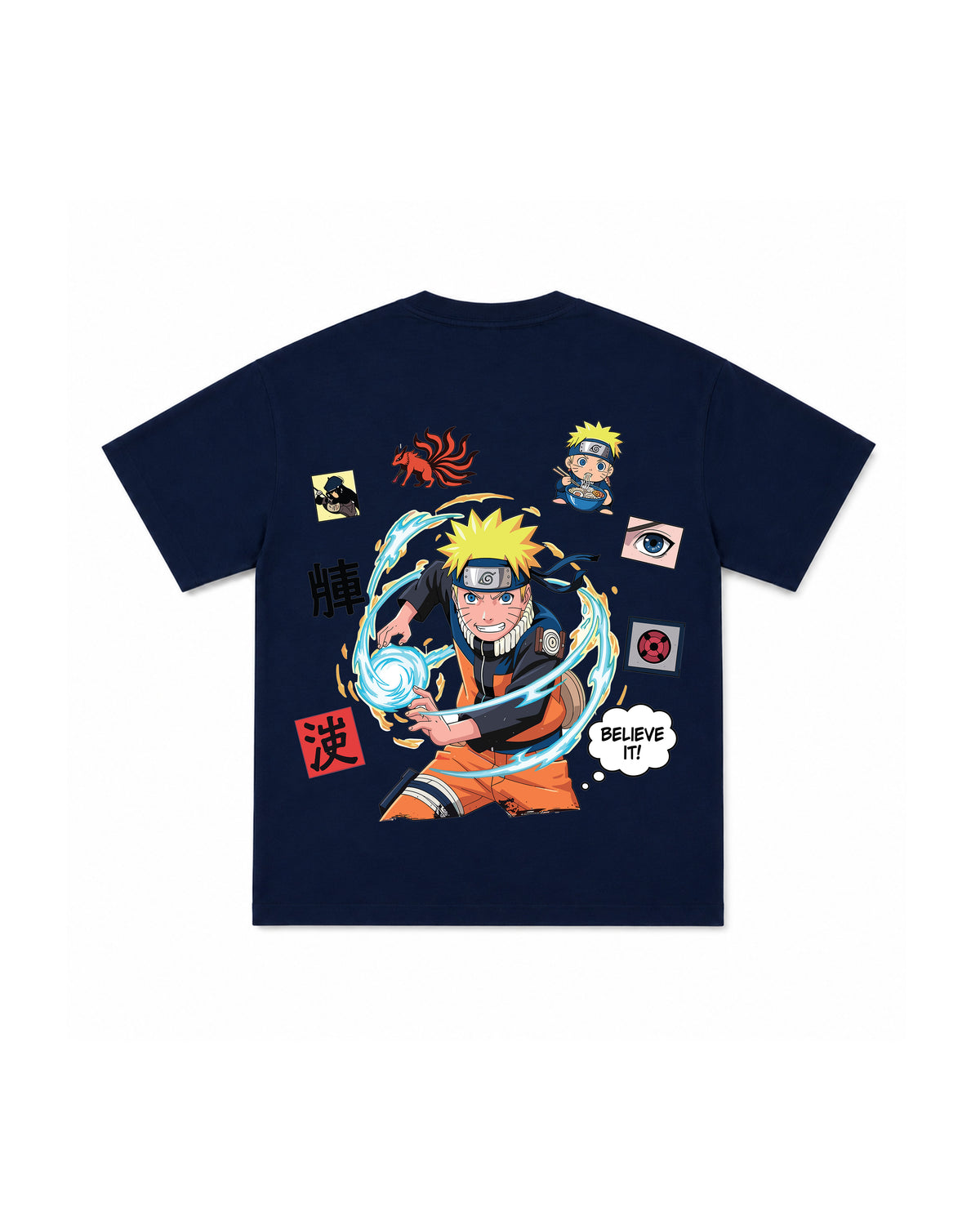 Naruto Rasengan Oversized T-Shirt