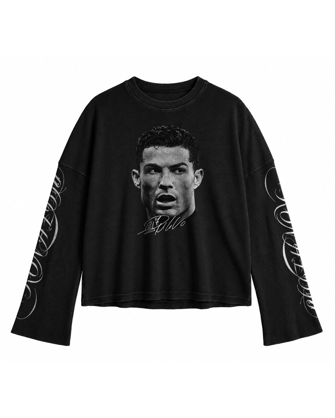 Ronaldo Portrait Waffle Tee