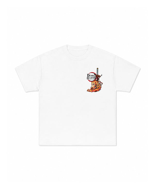 Rengoku Manga Panel White Tee