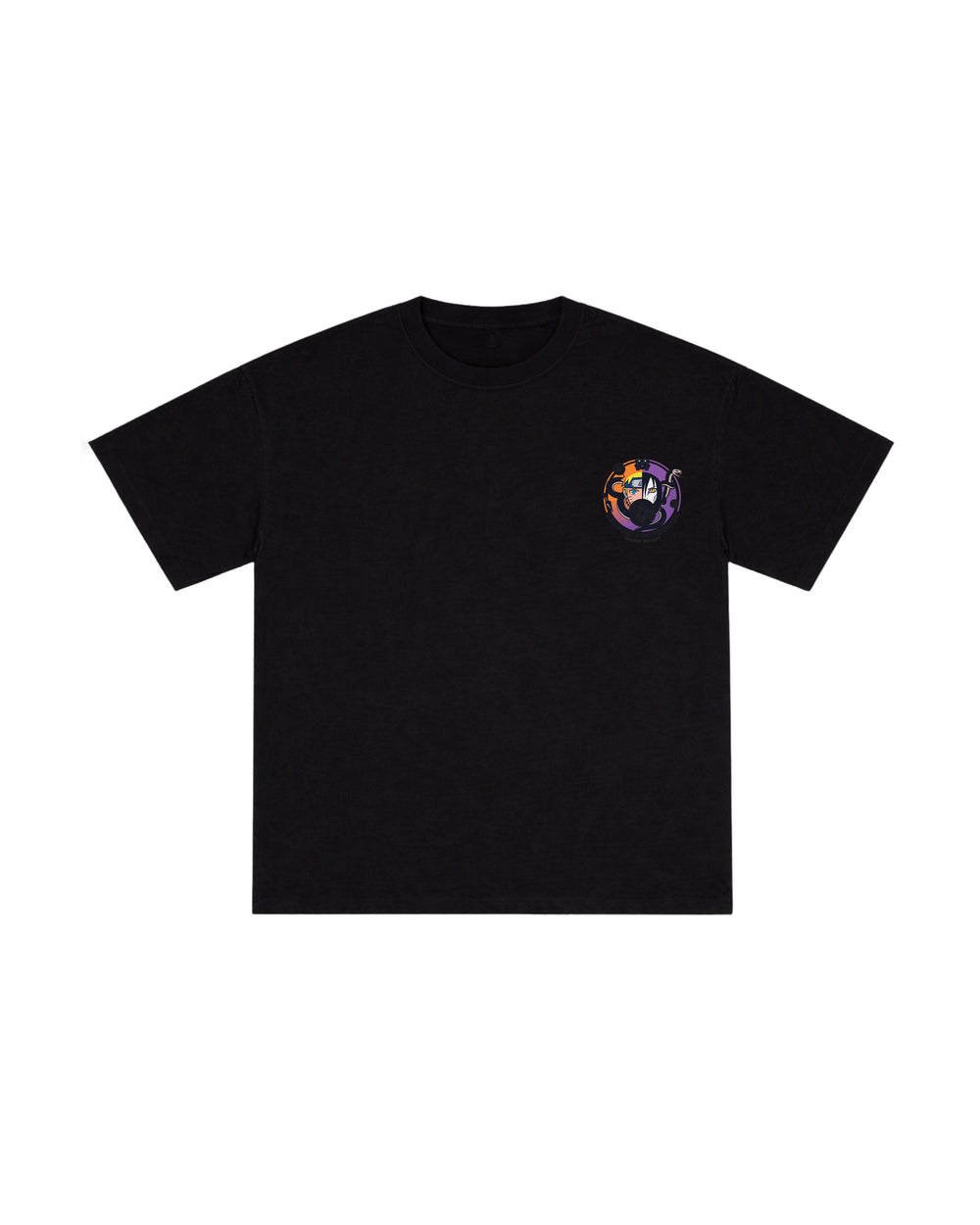 Rasengan & Serpent Black T-Shirt