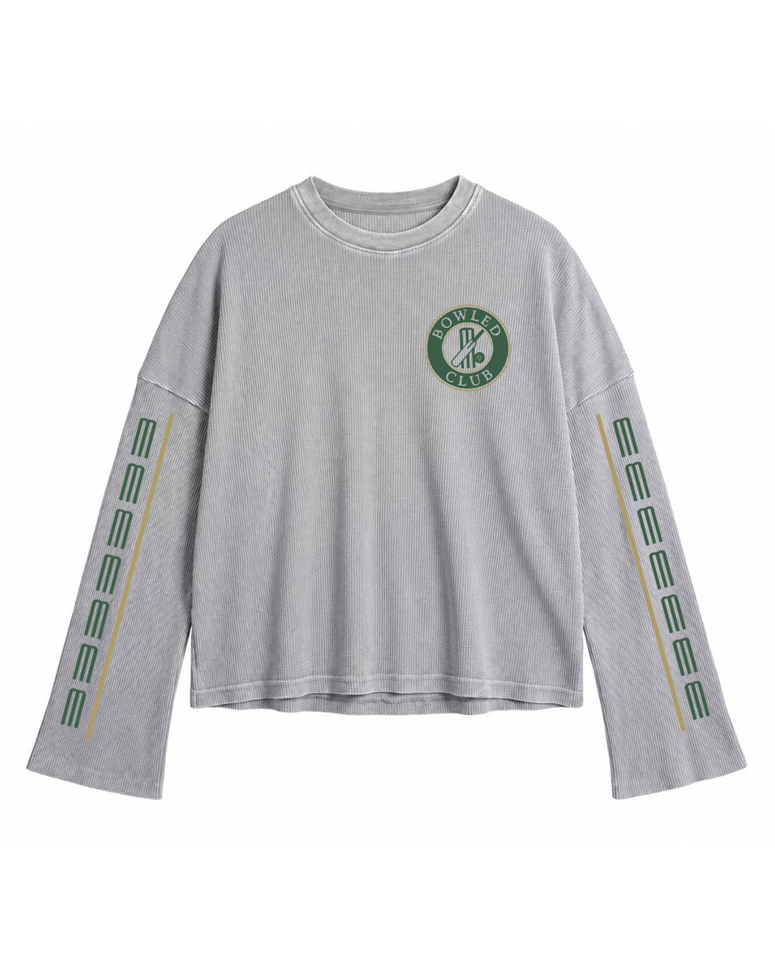 Bowled Club Retro Waffle Knit Tee
