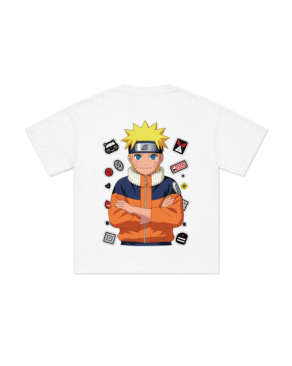 Classic Uzumaki Premium White Tee - Image 1