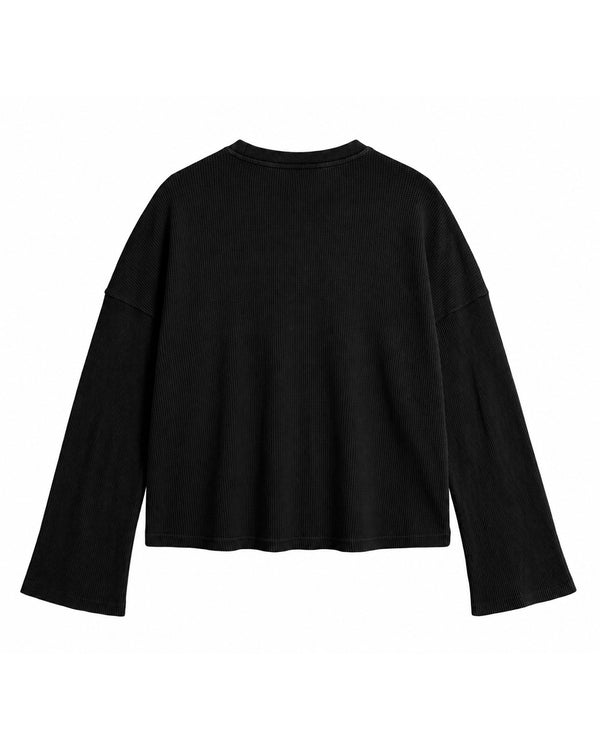 Smoke Skull Waffle Tee - Image 4