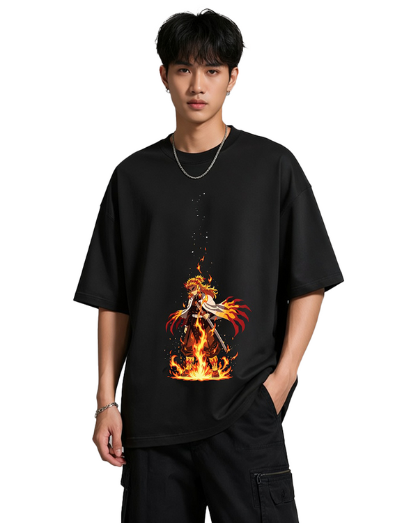 Kyojuro Rengoku Oversized T-Shirt