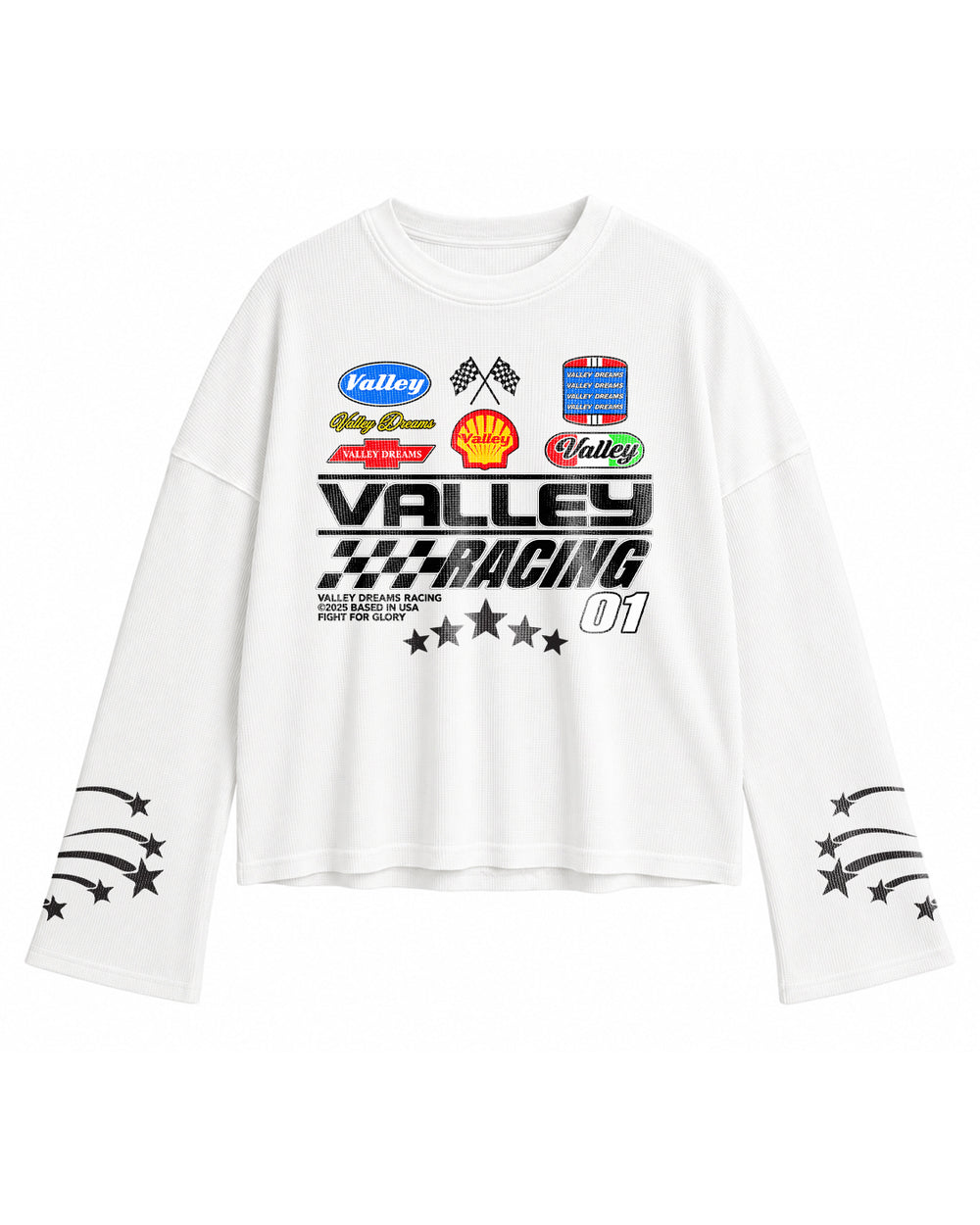 Valley Racing Waffle Tee