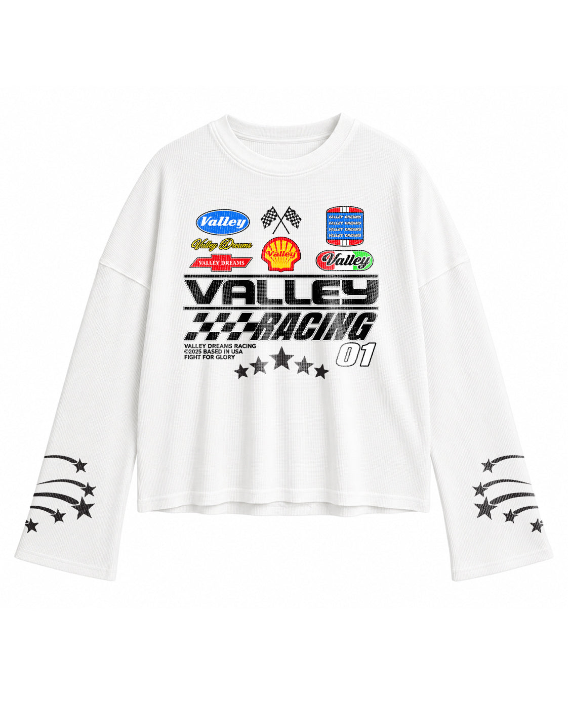 Valley Racing Waffle Tee
