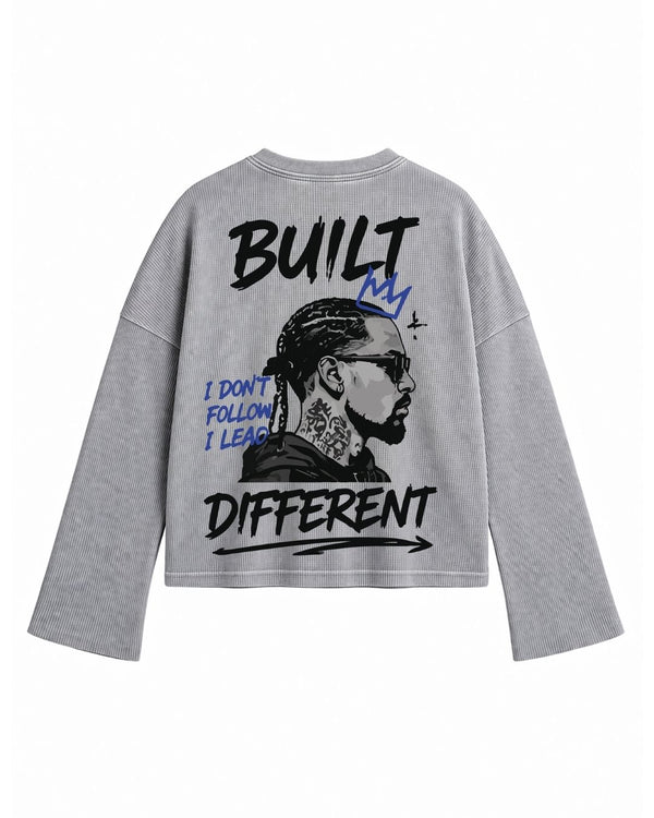 Built Different Waffle Tee - Image 1